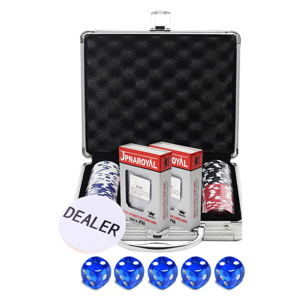 다싸몰 컬러칩 100p+ JPNA 카드 2p + 딜러칩 + 파랑주사위 5p 세트 23,240원