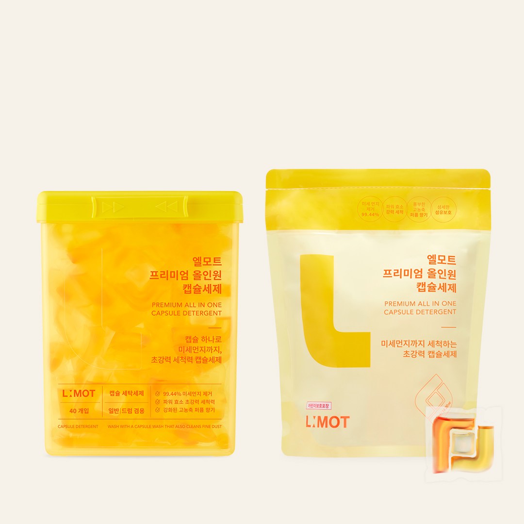 엘모트 프리미엄 올인원 캡슐세제 40개입+30개입 SET, 1세트, 1개 55,100원