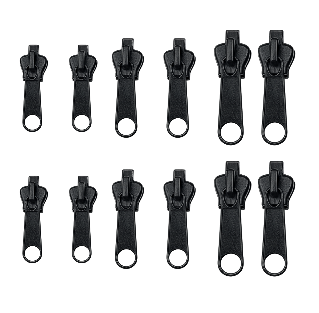 루엔티 원터치 셀프수선 지퍼 수리 키트, 12개, 블랙 11,400원