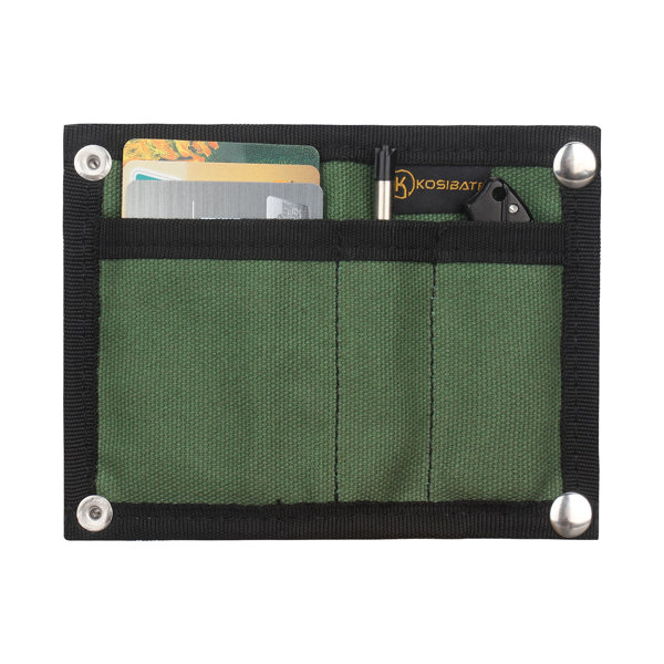 Kosibate 야외 EDC 도구 보관 가방 다기능 미니 접이식 전술 칼 펜꽂이 범용 파우치 10,620원