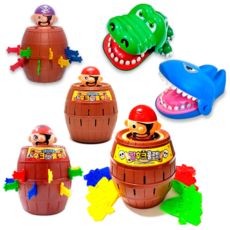 attizone 후크룰렛 악어룰렛 상어룰렛 복불복 보드게임 - KC인증, 1개 2,000원