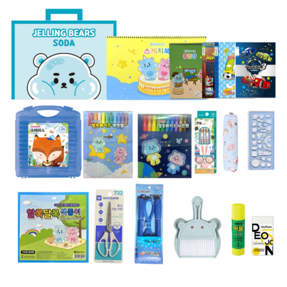 [ 모에즌 ] 모나미 18종 신학기특가 문구세트 준비물 34,900원