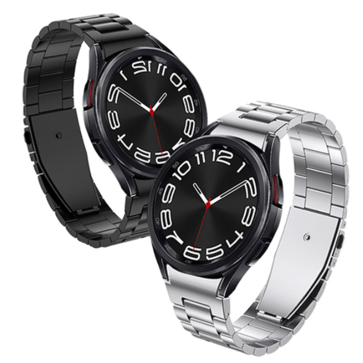 미소피아 갤럭시워치7 6 5 4 원클릭 메탈 스트랩 프로 클래식 호환 원버튼 원터치 + 조절기 증정 17,900원