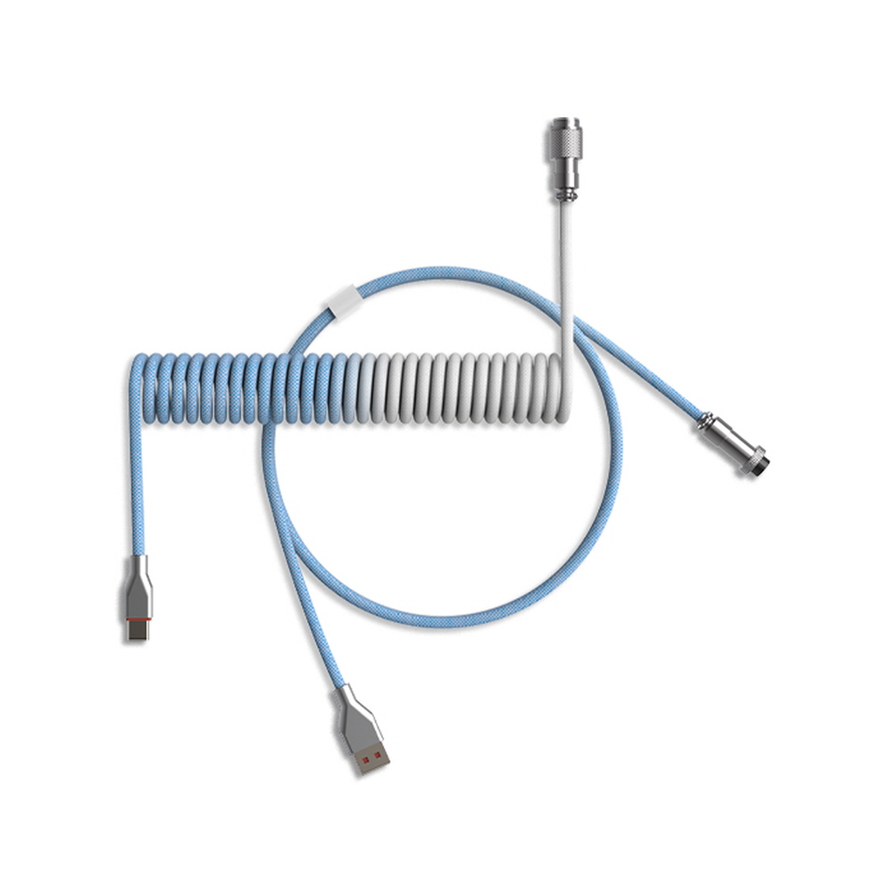 엠스톤 그루브스톤 8K 코일형 Type C 항공 케이블 (1.7m) (화이트블루) 14,900원