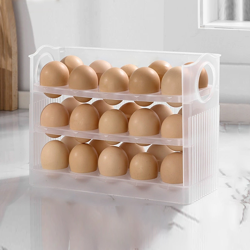 존글로벌 자동오픈 냉장고 계란 트레이, 투명, 1개 4,990원