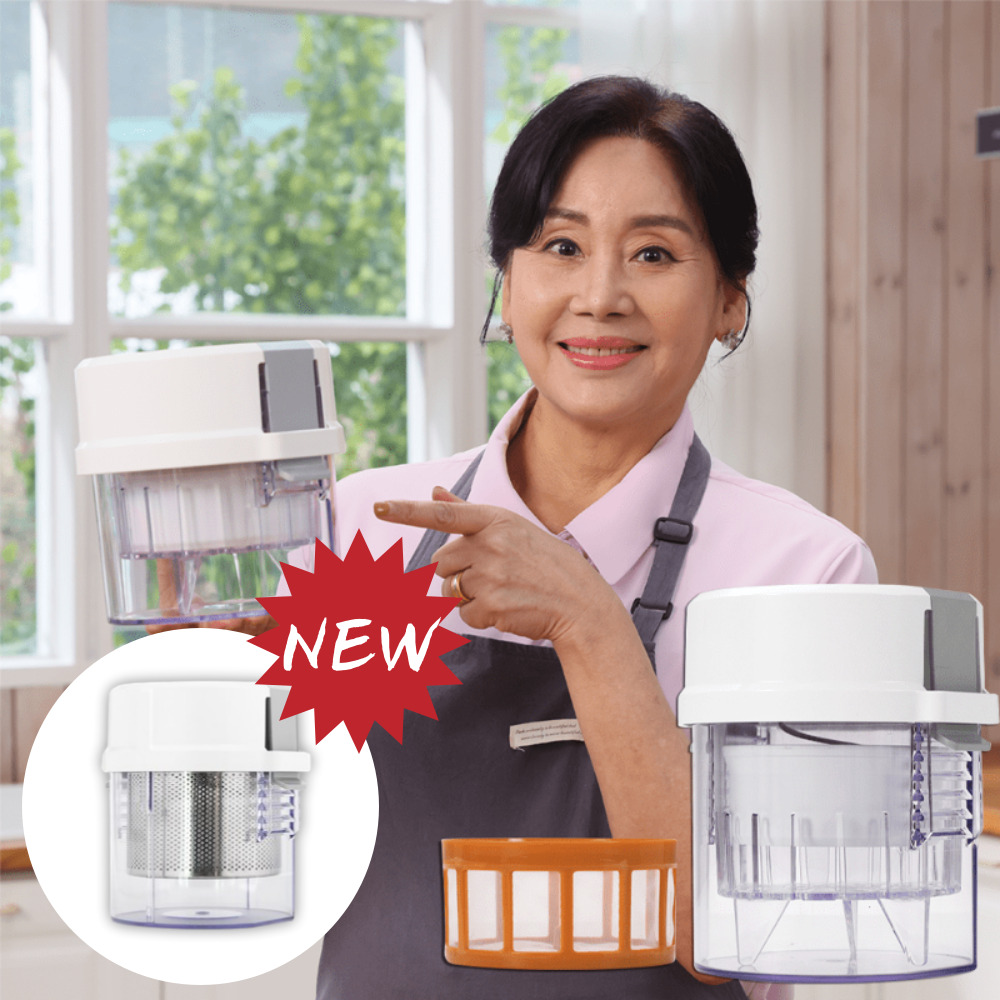 [씨엔쇼핑본사_TV홈쇼핑] 홍여진 스테인리스 NEW 야채 탈수기 채소 대용량 짤순이 매직 하이로 스테인리스형, 1세트, 화이트 45,800원