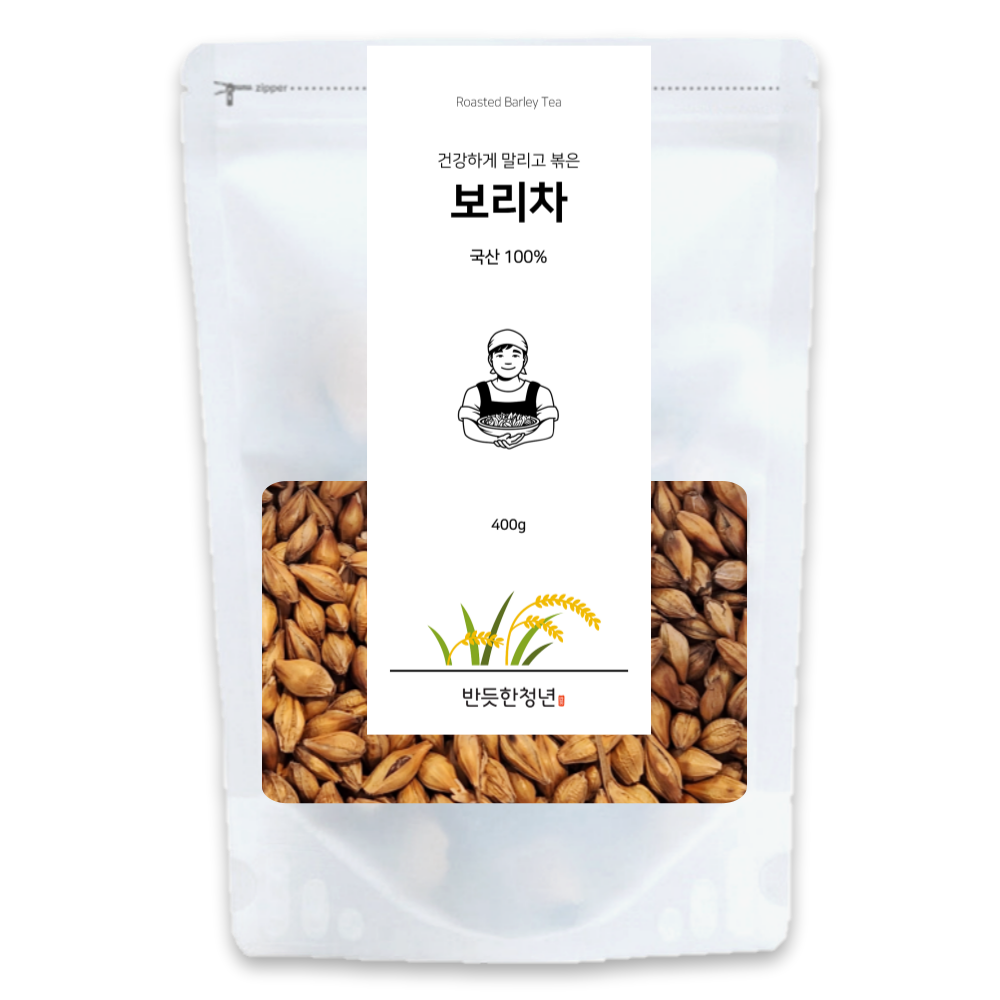 반듯한청년 국산 볶은 보리차 세척 건조 햇, 1개, 1개입, 400g 12,900원