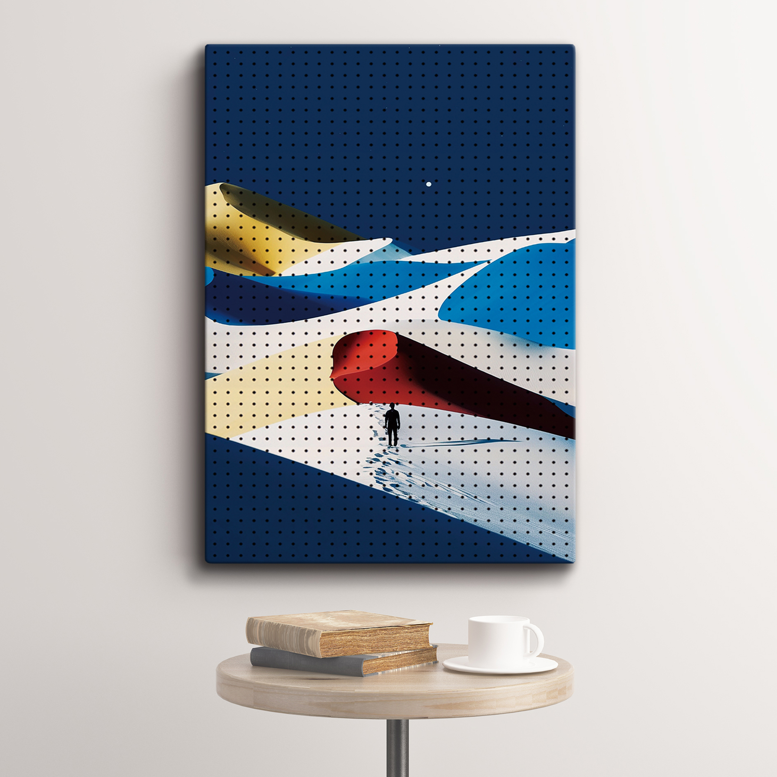 타공판닷컴 UV 프린팅 인테리어 타공판 고요한 흐름 800 x 1500 mm, 혼합색상, 1개 116,710원