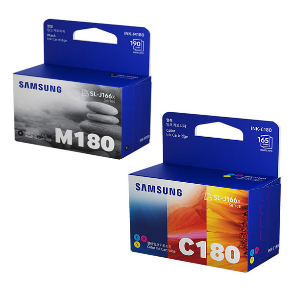 삼성정품잉크 NO.180 INK-M180 INK-C180 세트 73,000원