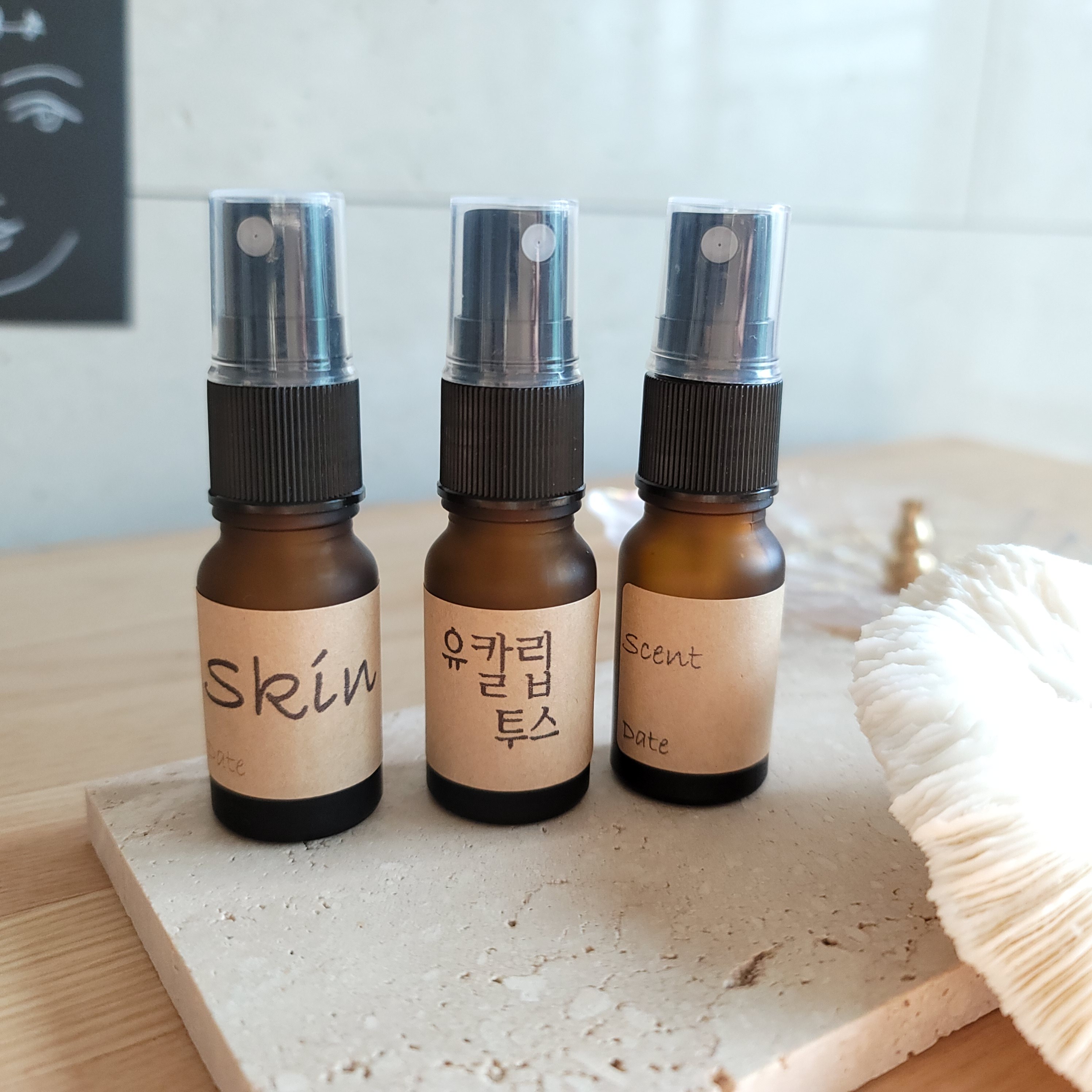인셀덤 샘플공병 여행용휴대용 향수스프레이 리필공병용기판매 예쁜갈색 차광유리소분공병 5ml 10ml 15ml 590원
