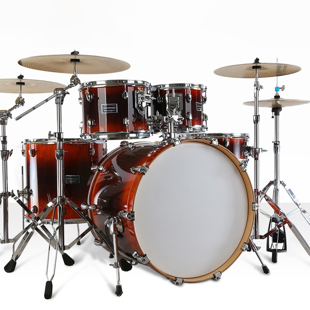 Mbat 래커 드럼 풀세트 2종/드럼세트 전문가용 취미용 공연용 밴드, 블랙 월넛 1,200,000원