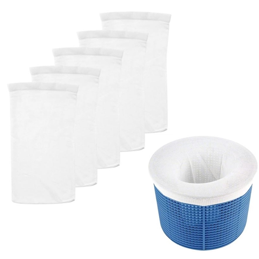 서빈 수영장 스키머 양말 여과기 펌프 바구니 그물 필터 5개입, 1개 11,770원