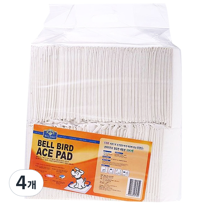 벨버드 에이스 애견 배변 패드, 100개입, 4개 41,000원