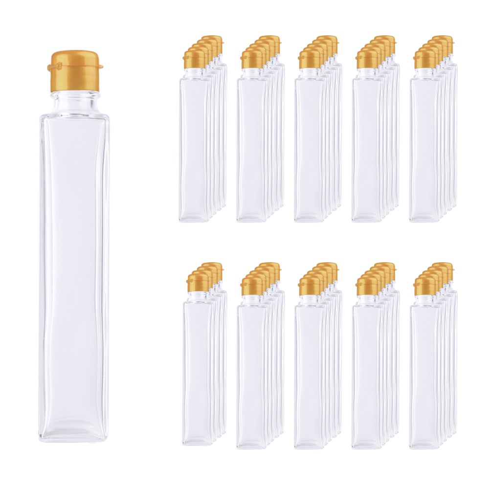 가인글로벌 하바리움200사각(P) 투명 유리병, 50개, 200ml 55,000원