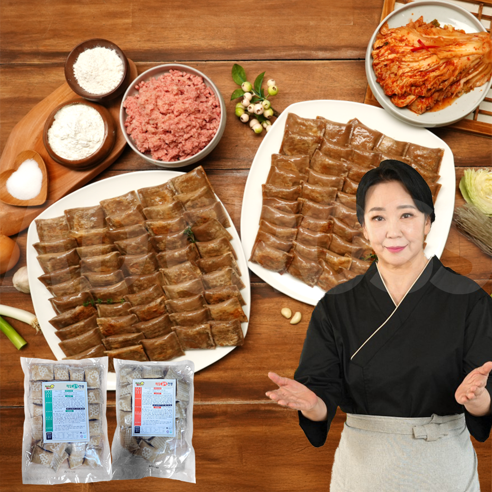 [인포벨]TV홈쇼핑정품 애드크로스 메밀명가 강원도 전통 국내산 메밀 고기전병 김치전병 어르신 술안주 반찬, 1세트, 3.6kg 39,800원