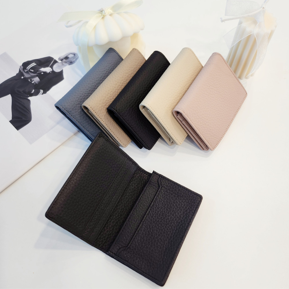 썸윈 파스텔 소가죽 수제 명함지갑 카드홀더 커플 지갑 선물박스포장포함 14,300원