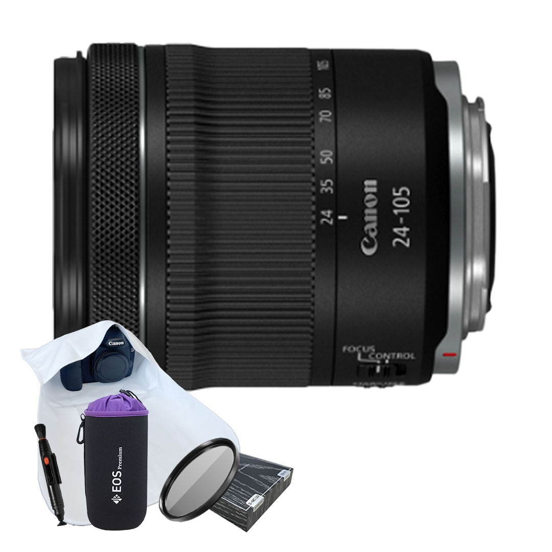 [포토리뷰이벤트] 캐논 RF 24-105mm F4-7.1 IS STM + MCUV 필터 + 방수파우치 + 렌즈 클리닝펜 + 포켓융 /WJK 575,000원