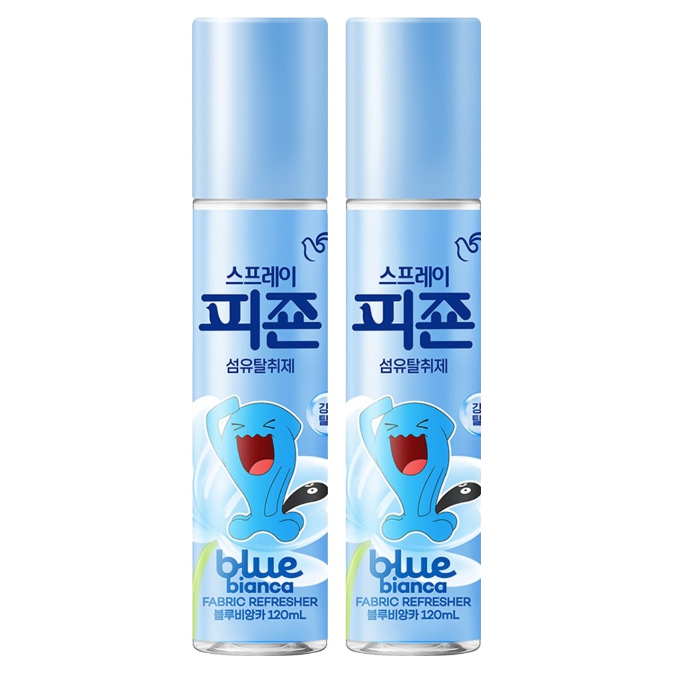 피죤 스프레이 강력 섬유탈취제 블루비앙카, 120ml, 2개 6,240원