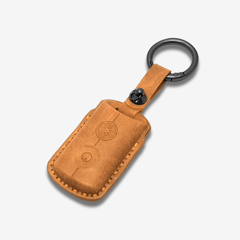 MOXI 야마하 XMAX300 엔맥스125 튜닝 기스방지 스마트키 가죽 케이스 커버, 1개, Brown Yellow(브라운옐로우) 9,900원