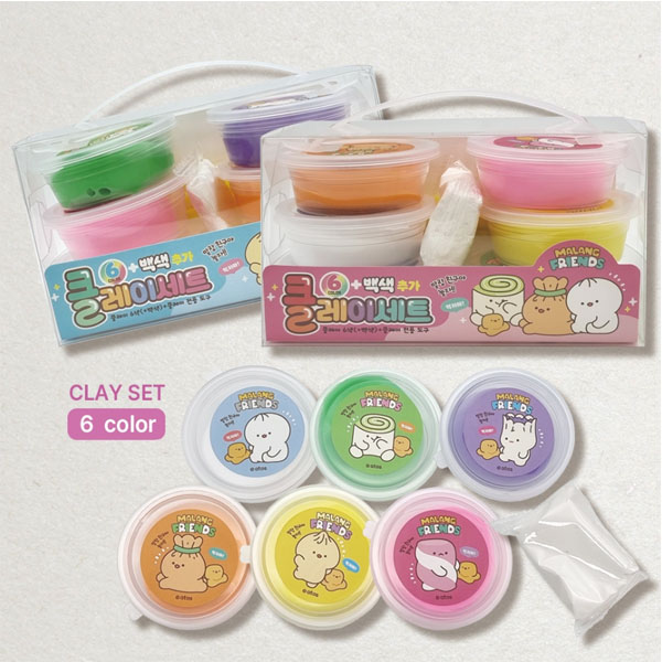 [아토스]6색 클레이세트 2,400원