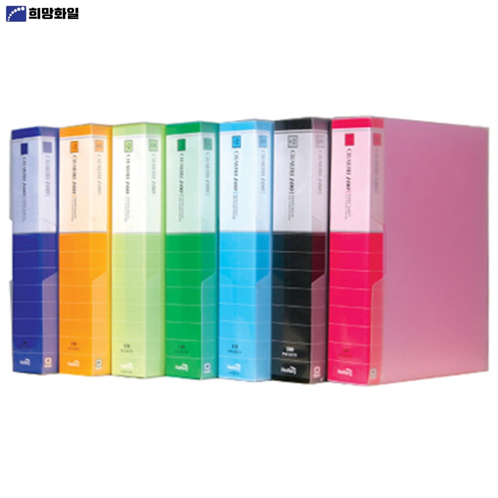 [희망화일] 고급형 클리어화일 A4 100매 케이스형 색상랜덤 HC787 7,830원