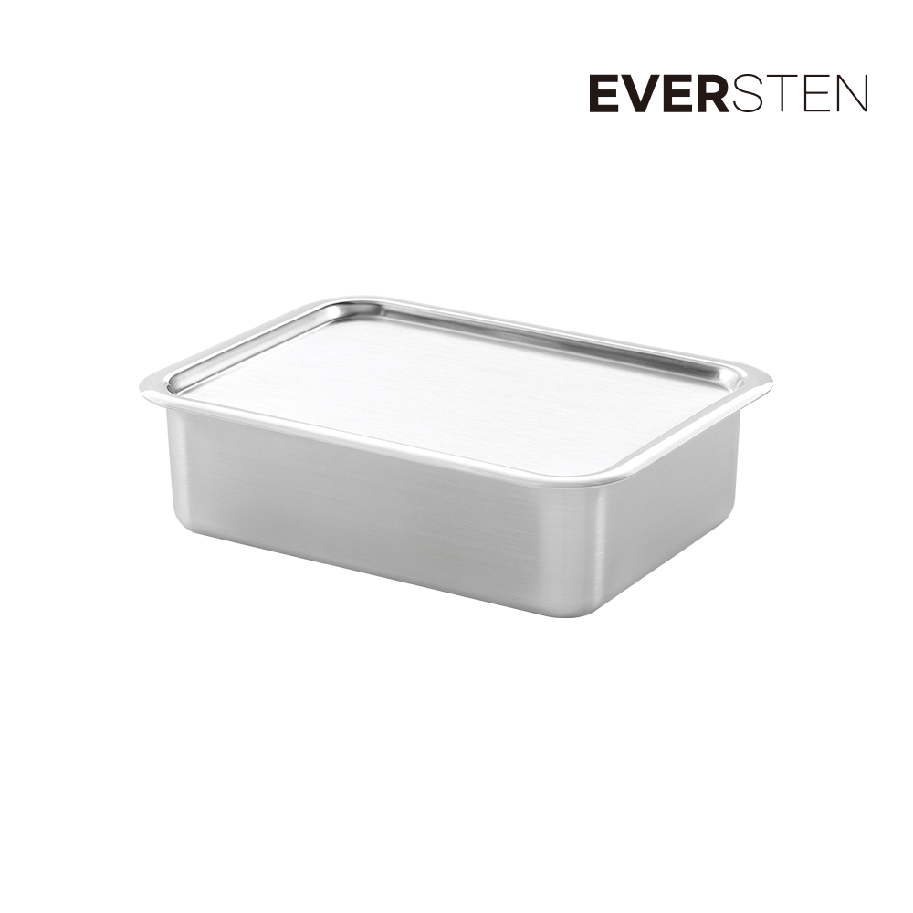 에버스텐 블럭 1호 스텐 사각 대용량 반찬통 보관용기 42,000원