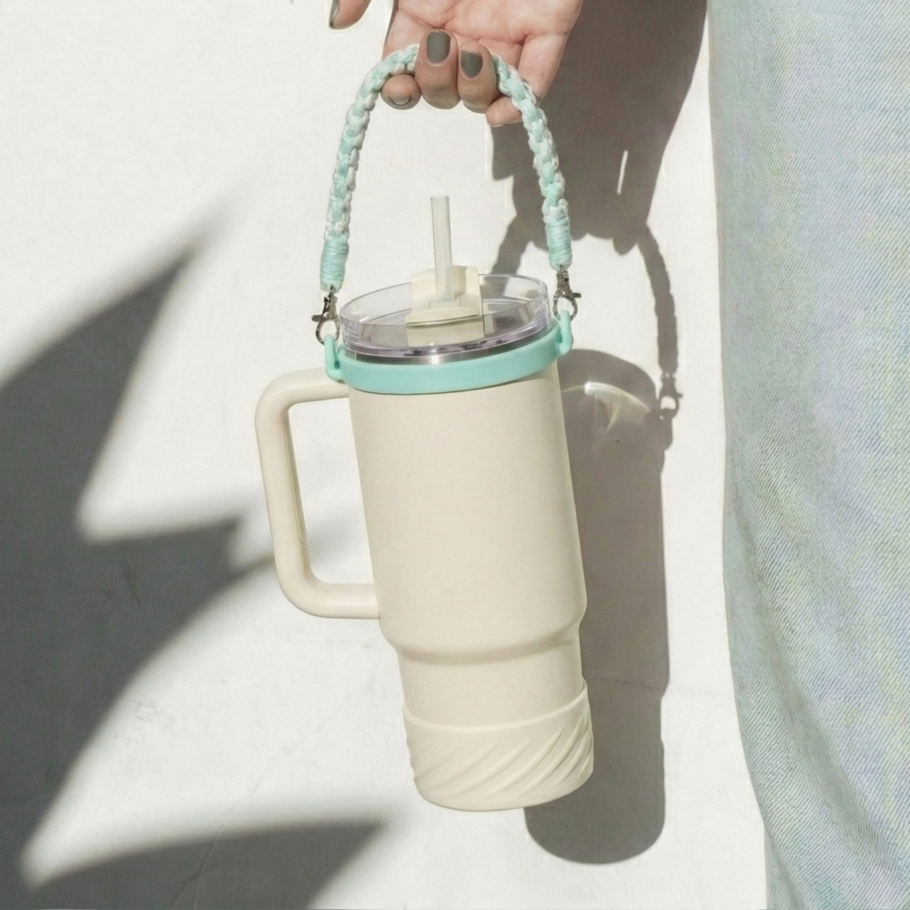 오디너리아틀리에 반짝 텀블러 스트랩 끈 홀더 패키지, 1세트, 민트 9,900원