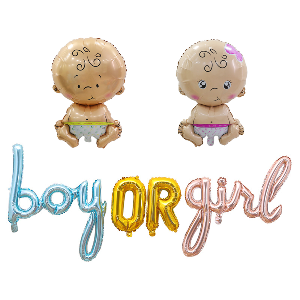 코히모 젠더리빌 성별공개 파티 풍선 세트 5W0345, 1세트, 혼합색상 8,900원