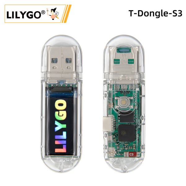 릴리고 ®   T-Dongle-S3 ESP32-S3 개발 보드(스크린 동글 포함) 0.96 인치 ST7735 LCD 디스플레이 지원 W 28,100원