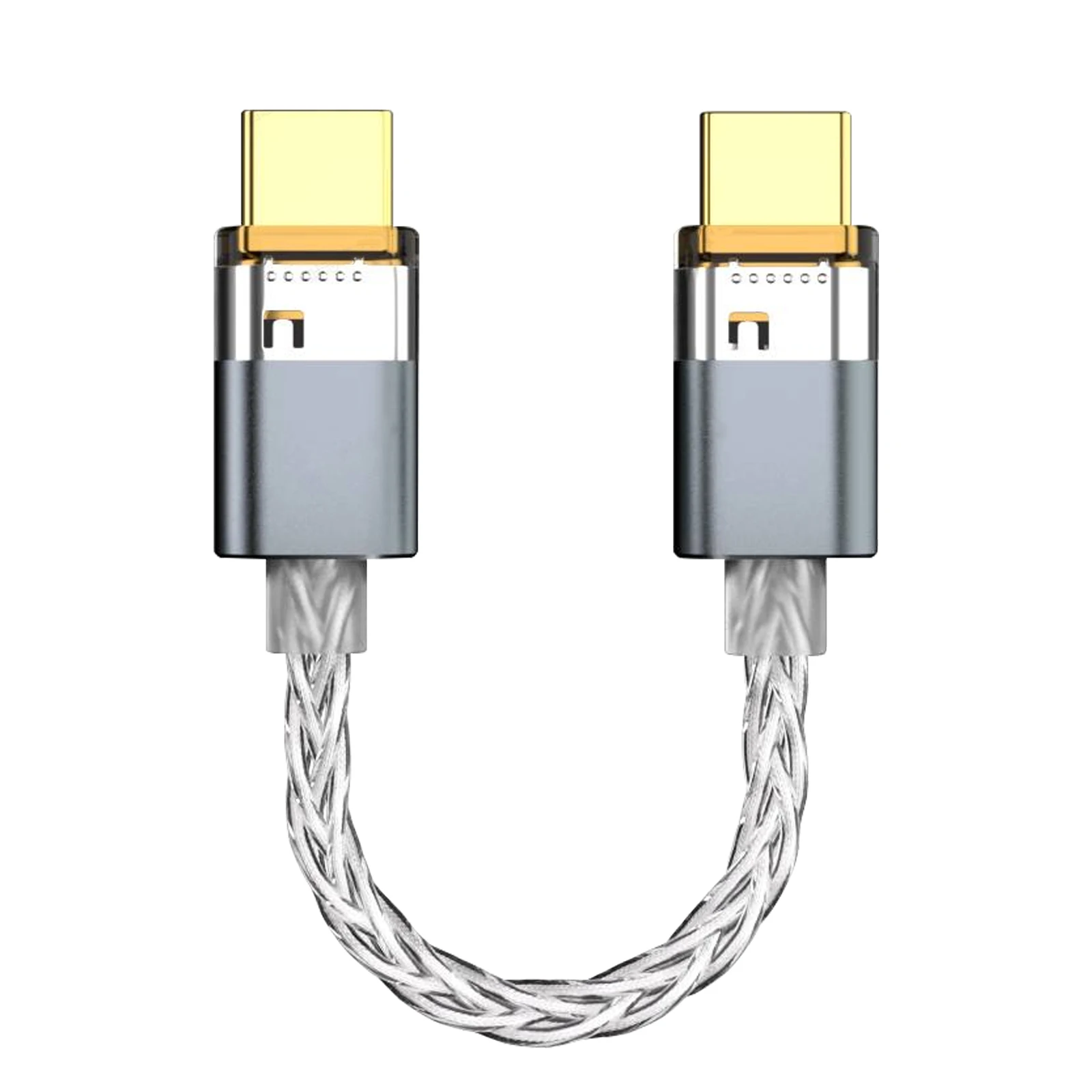 SIWRE OT1 USB-C-동글 DAC 용 오디오 케이블 휴대용 헤드폰 앰프 은도금 단결정 구리 Type-c 13,100원