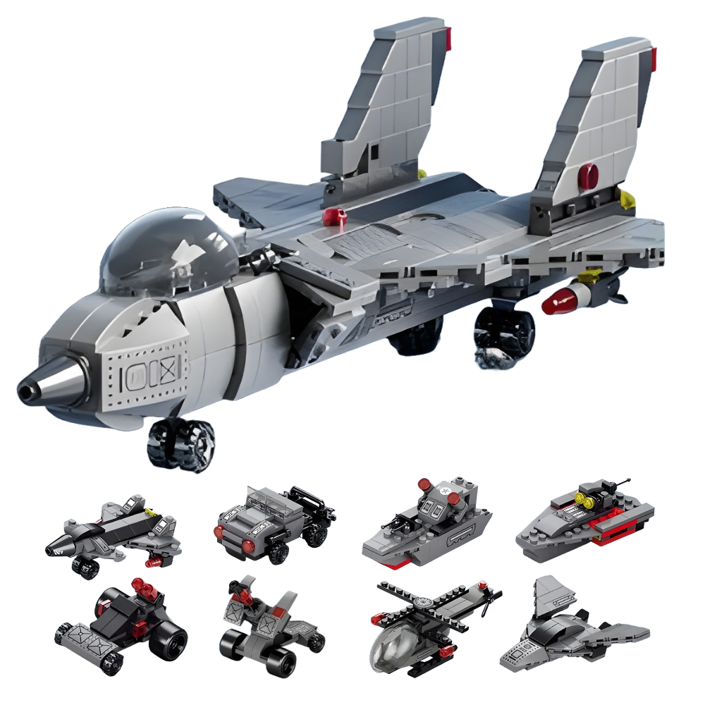 조립 항공 전투기 합체 블럭, 1개, 혼합색상, 현재가 15,900원