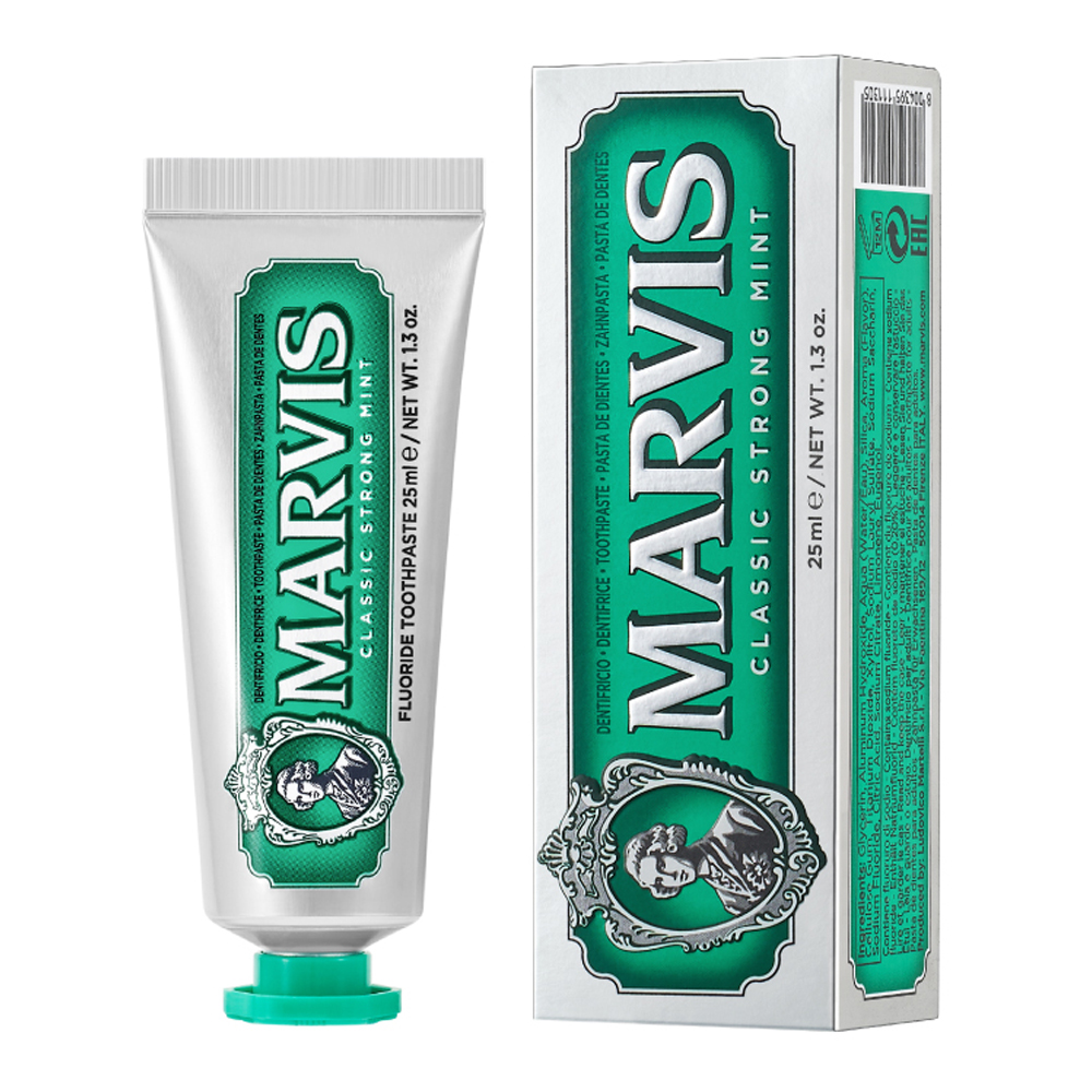 마비스 클래식 스트롱 민트 치약, 25ml, 1개 12,270원