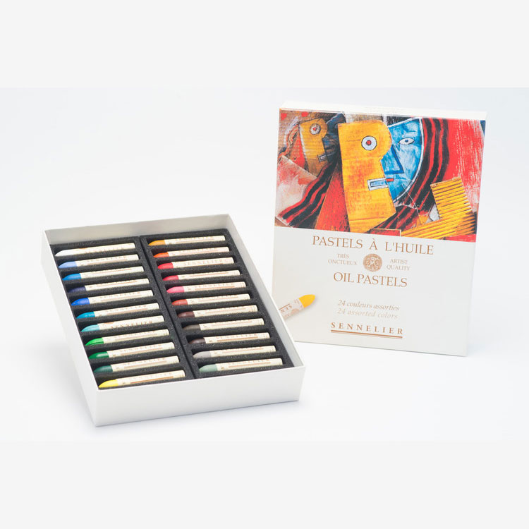 시넬리에 전문가용 오일파스텔 24색 기본칼라 93,770원