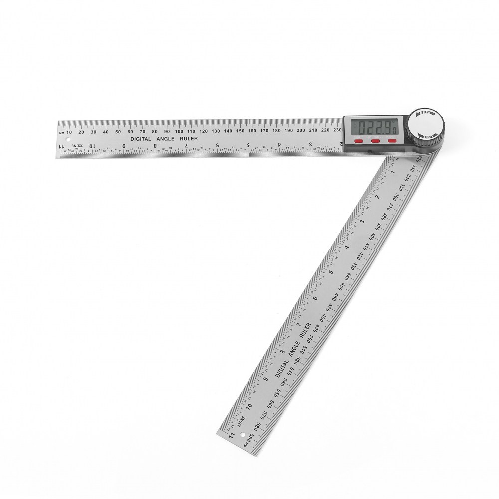 360도 디지털 스틸 각도기 30cm 정밀측정공구 각도자 37,690원