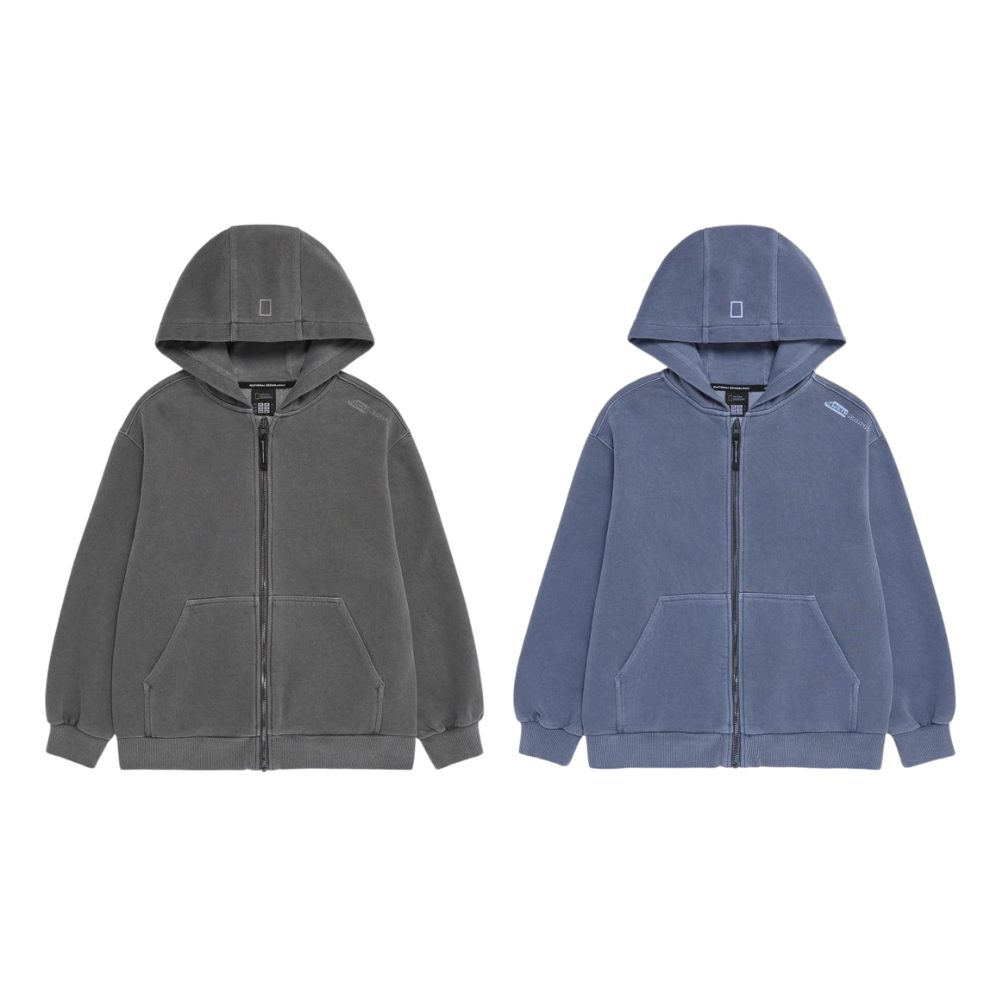 2026 SS 내셔널지오그래픽키즈 KIDS 어드벤처 피그먼트 후드 점퍼 K261UJP230 109,000원