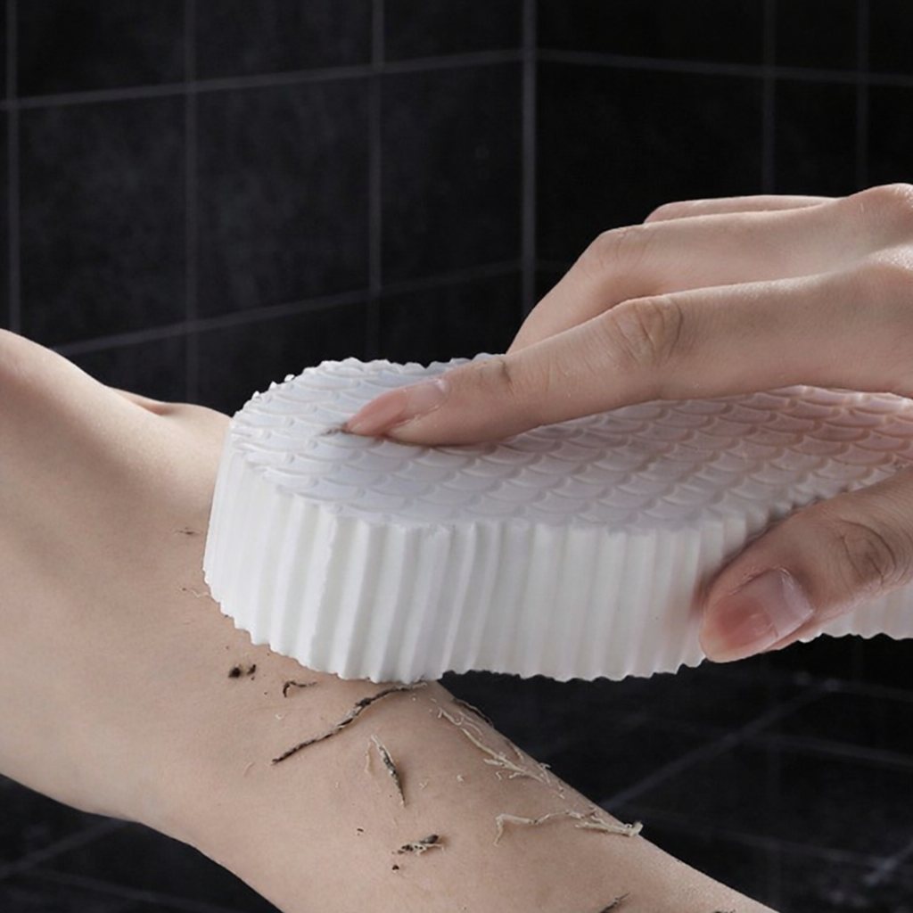 더나은생활 부드러운 소프트 때밀이 목욕 스펀지 세트(그레이+화이트+무타공 걸이), 그레이+화이트+매직 후크, 1개, 2개입 4,500원