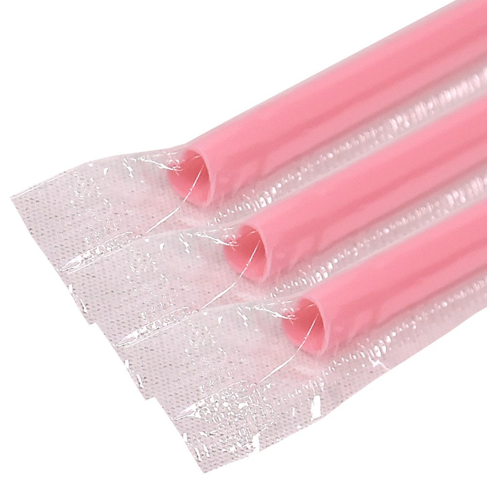 보니팩 6x210mm 개별 하트빨대 핑크 1봉 (400개) 10,300원