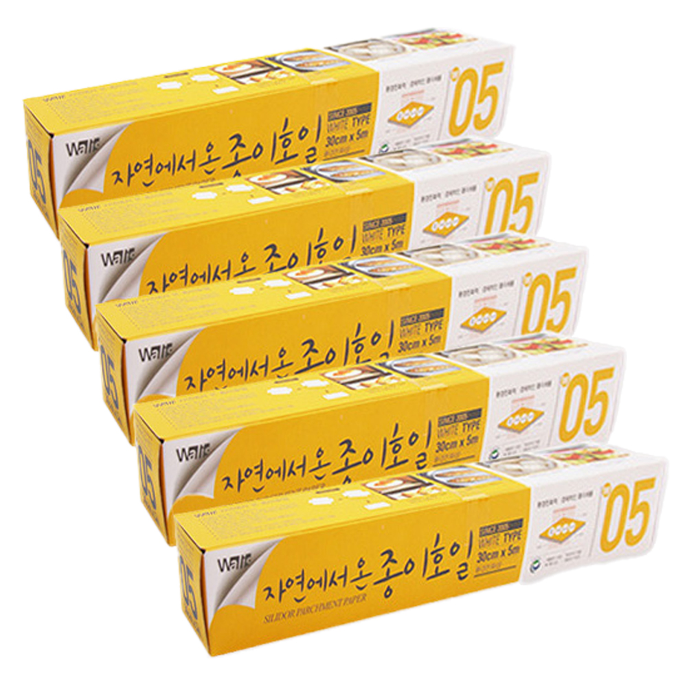 노르딕페이퍼 자연에서 온 종이호일 화이트, 5m, 1개입, 5개 11,500원