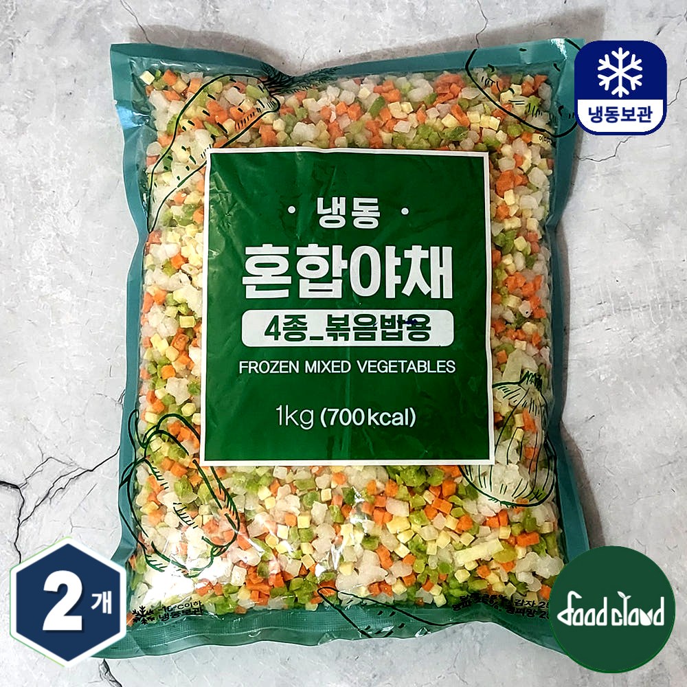 혼합야채 4종 (냉동), 1kg, 2개 10,440원