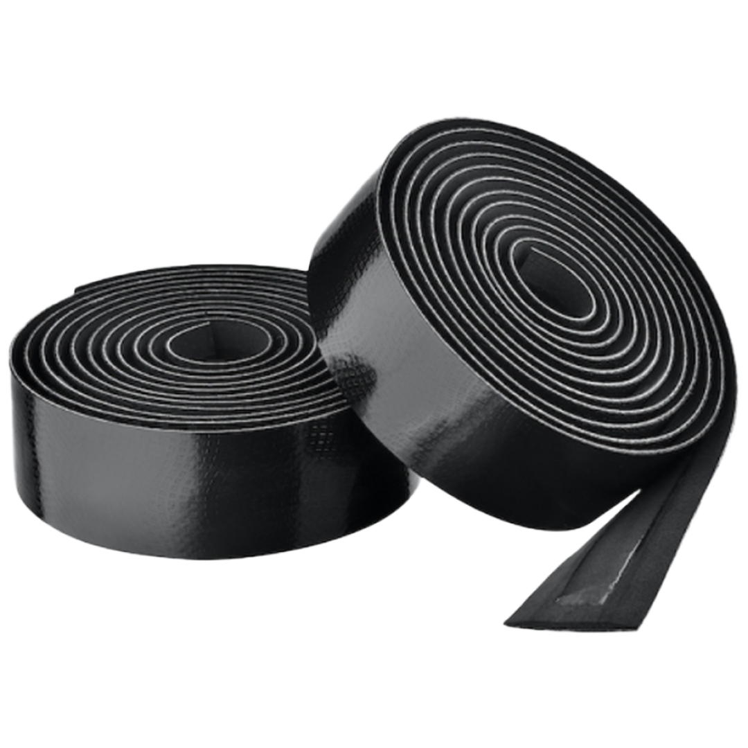 시클로베이션 어드밴스드 레더 터치 퓨전 투톤 자전거 핸들바 테이프, 블랙+블랙, 1세트 50,000원