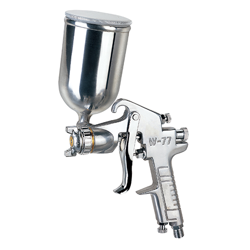 중력식 에어스프레이건 세트 셋트 W-77 G 노즐 2.5mm 400cc 페인트후끼 에어 스프레이 페인트 건 도장 도색 분사기 분사건 콤프레샤 후키 후끼 W77 3G 1개 20,990원