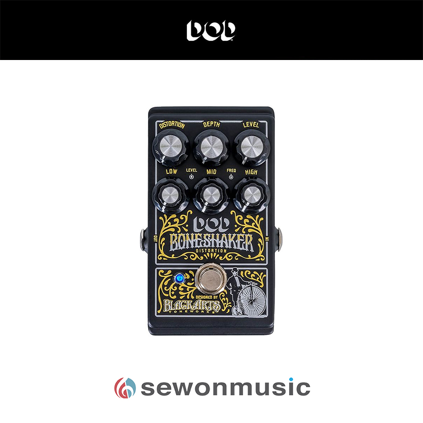 DOD 기타 이펙터 BONESHAKER 더티 부스트 EQ, 1개, 단일상품 259,000원
