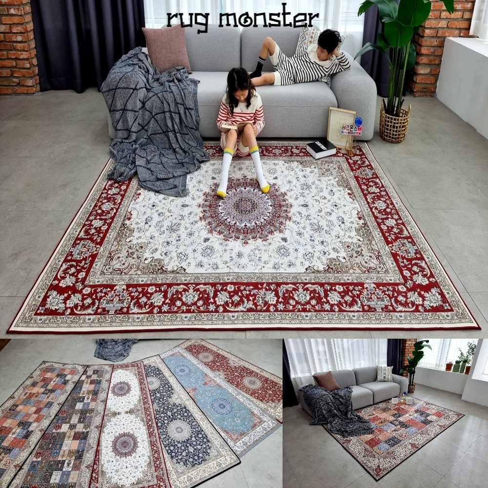 페르시안러그 워셔블 사계절 카페트 평직 클래식 북유럽 엔틱 평직 러그 거실 160x230 125,000원