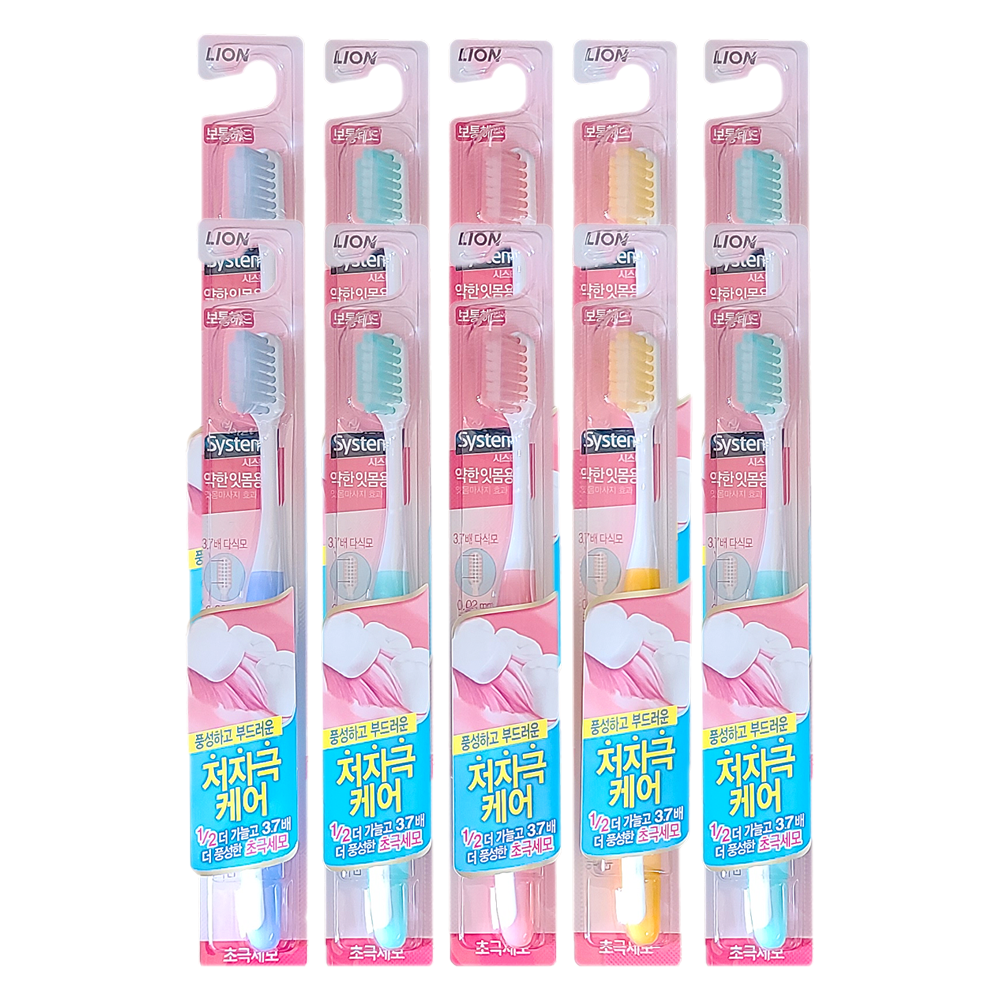 시스테마 약한 잇몸용 초극세모 칫솔 10개 16,770원