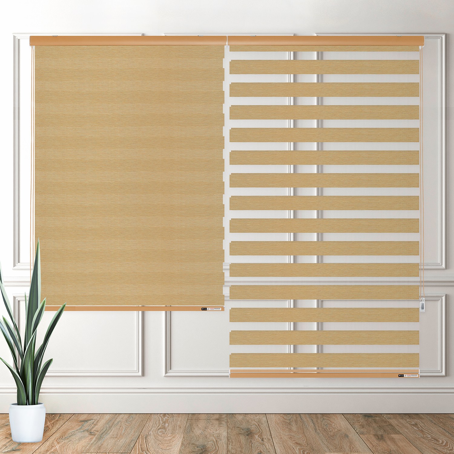 누베스 1+1 규격 에블린쉐이드 콤비블라인드 거실 베란다 창문 55,000원