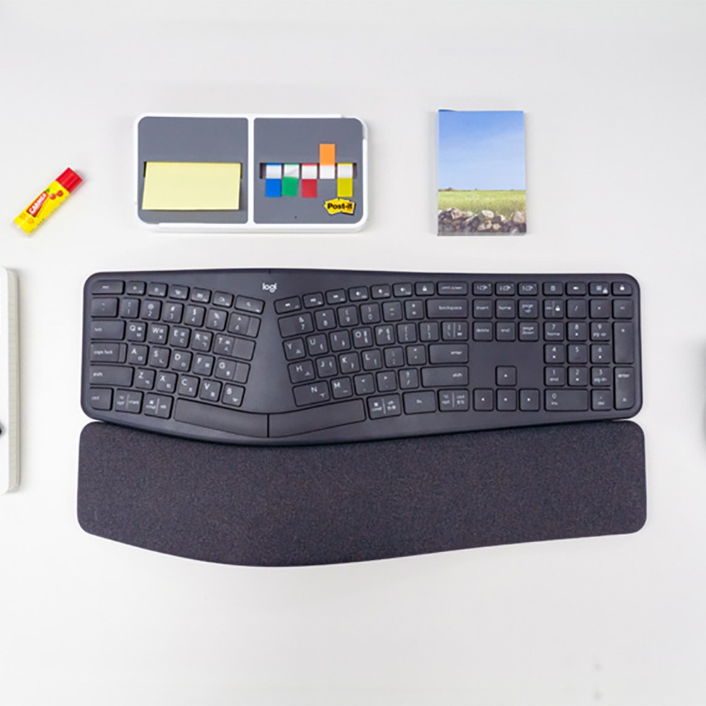 한글정품-키스킨포함 로지텍 ERGO K860 인체공학 블루투스 무선키보드 199,000원