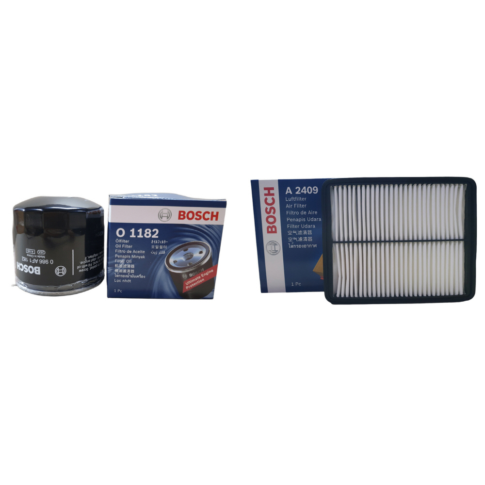 보쉬 엔진오일교환 필터 셋트 K7 VG 2.4 MPI 오일필터+에어필터 O1182+A2409, 오일필터+에어필터/O1182+A2409, 1세트 8,290원