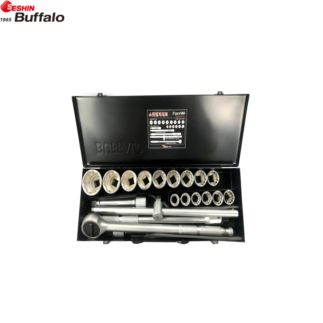 세싯 소켓렌치세트 3/4 21PCS MM 미리 겸용 복스 핸드소켓 256,800원
