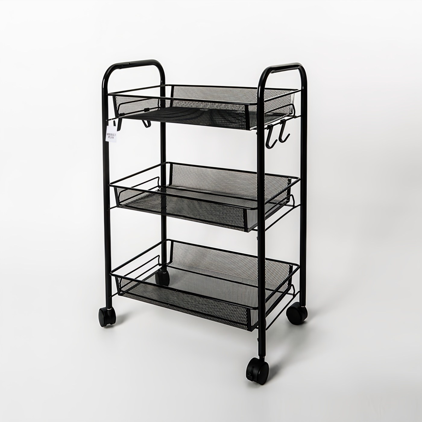 마켓플랜 메쉬 철제 트롤리, 현재가 14,900원