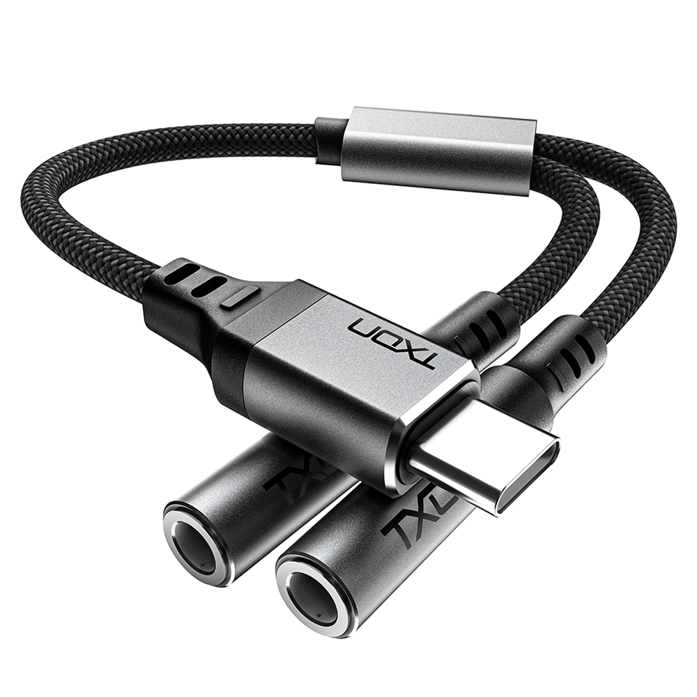 티엑스온 usb C타입-3.5 이어폰 젠더 듀얼 7,800원